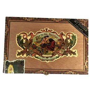 My Father Cigars Flor de Las Antillas Empty Wooden Handmade Cigar Box